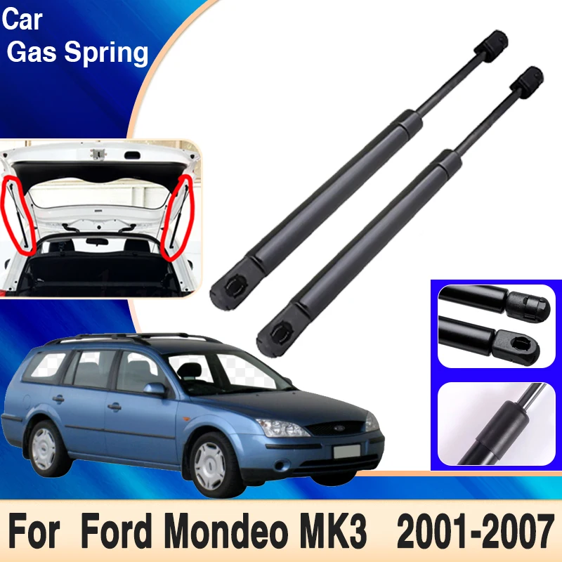 

For Ford Mondeo Mk3 2001 2002 2003 2004 2005 2006 2007 Car Trunk Tailgate Gas Struts Shock Strut Lift Supports Car Accessories