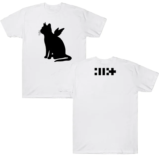 ILLIT Kpop Girl Band T-shirt ILLIT Bomb The Album Cat Angel
