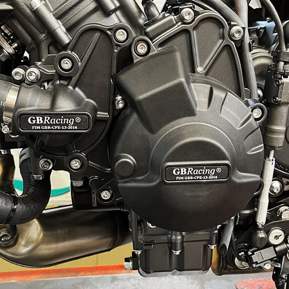 MT-09 AMT Engine Protection For YAMAHA XSR900 GP-& XSR900-Moto Engine Protective Cover Forged Texture