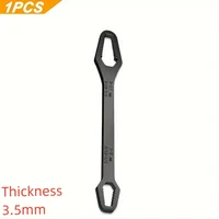 1pc  3-17mm Multifunctional Double End Box Wrench Hexagonal Solid Wrench for Tightening Various Diameter Screws and Nuts 1