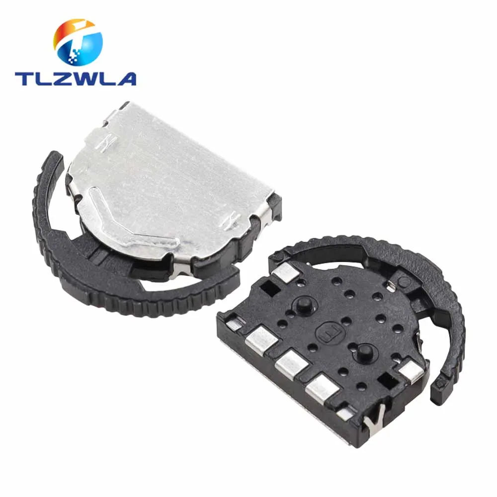 TLZWLA SMD thumbwheel toggle switch big head, 3 pin tripod design, adjustable thumbwheel switch for MP3 MP4 phone