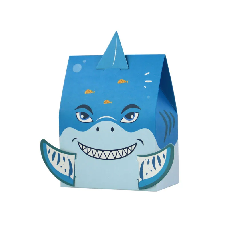 50 шт./лот коробка для конфет Baby shark детского дня рождения подарочные коробки
