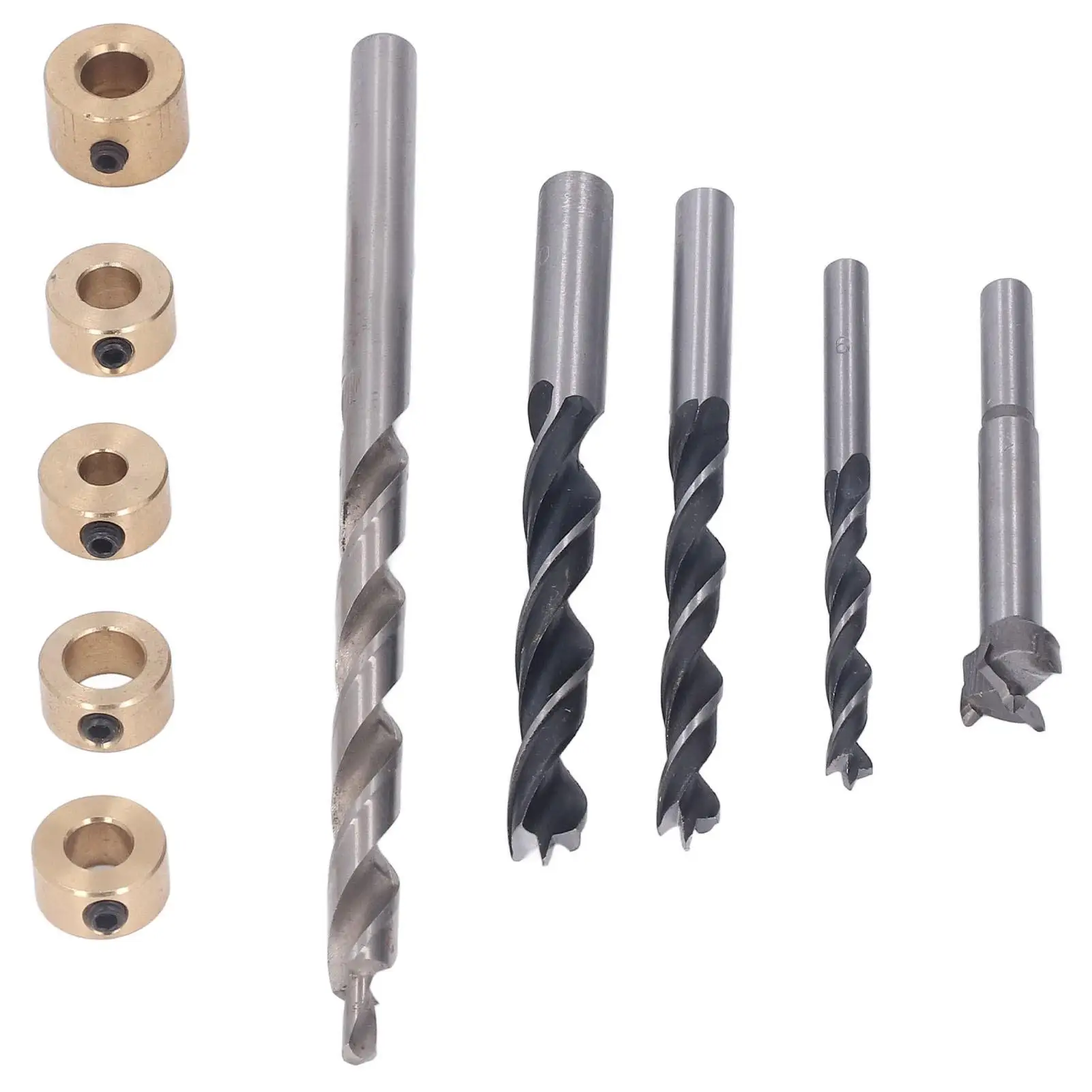 5Pcs Three-Point Woodworking Drill Positioning Tool for Inclined Holes-3-in-1 Setup