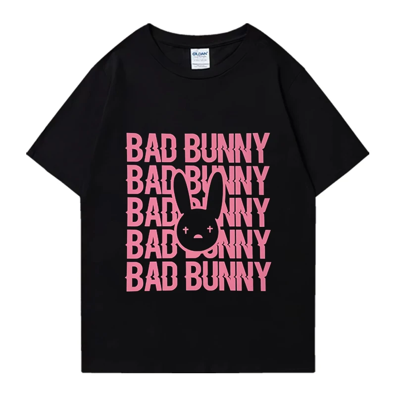 Singer Bad Bunny El Ultimimo Tour Del Mundo Funny 2024 T-Shirt Unisex Classic Oversize Manica Corta T-Shirt Uomo Donna Cute Tops