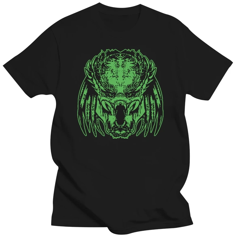 Predator T-Shirt S- 5Xl Head Movie Retro Jungle Alien Arnie Mens Kids Ladies Vintage Graphic Tee Tshirt