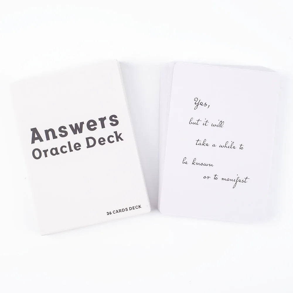 Answers Oracle Deck 36 Cards Messages Keywords and Meanings Family
