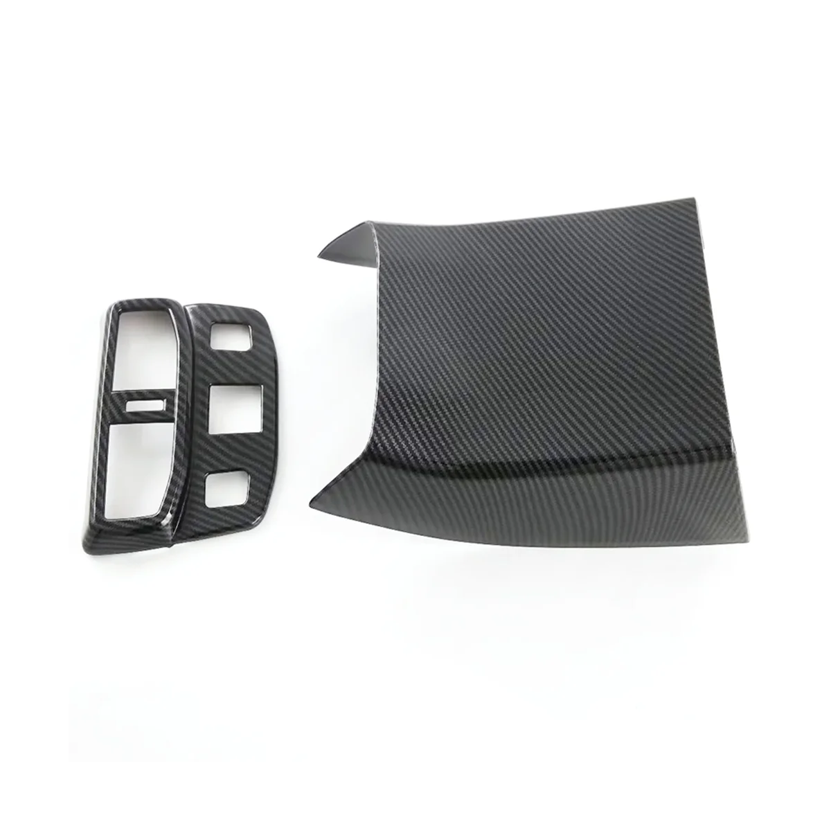 

For Lexus RX 350H 450H 500H 2023 2024 Rear Air Condition Outlet Cover Anti Kick Trim Decoration Accessories ,ABS Carbon