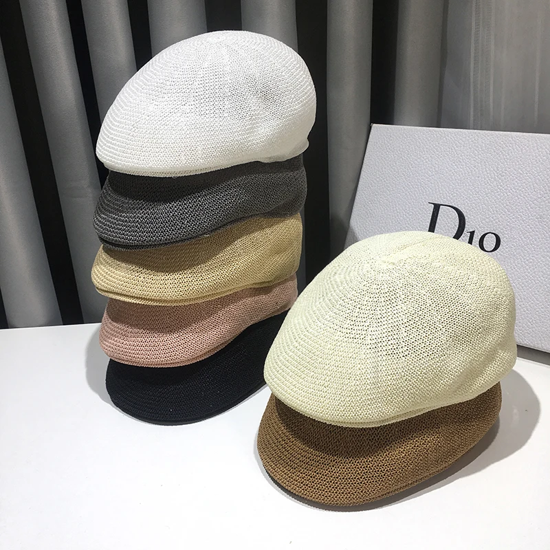 Women's Summer Straw Hat for men Panamas UV Protection Sun Visor Seaside Beach Hat Tide Summer Hats