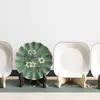 Tea Leaves Display Holder Sturdy Tea Leaves Plate Storage Rack Desktop Organizer Polished Wooden Display Stand for Cafe 2