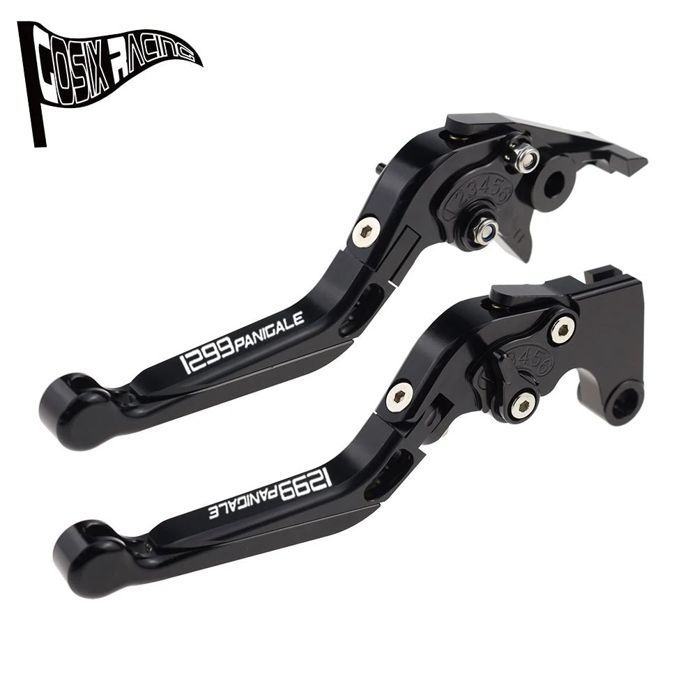 1299 파니갈레 S R 1299 파니갈레 오토바이 CNC 액세서리, 접이식 확장형 브레이크 클러치 레버, 조절 가능한 핸들 세트에 적합