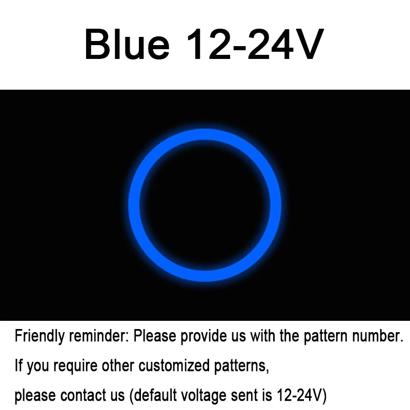 Blue LED 12-24V