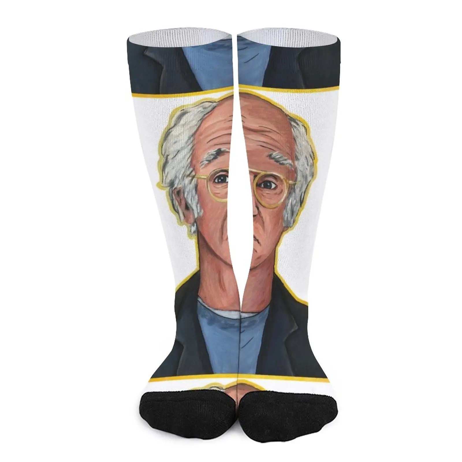 Larry David Unenthused Socks compression stockings Women compression stockings for Women Men gift Rugby david king designer activist visual historian