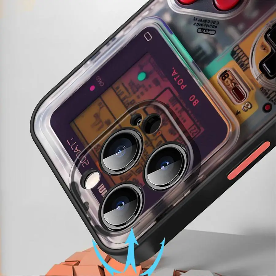 Retro Gaming Themed Soft Phone Case Cover for Xiaomi Redmi Note Series