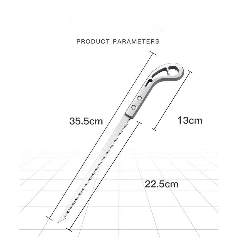 Mini Handsaw Garden Saw SK5 Steel Saw Tools Wooden Handle Woodworking Saw 340mm Convenient For Wall Panel Bending
