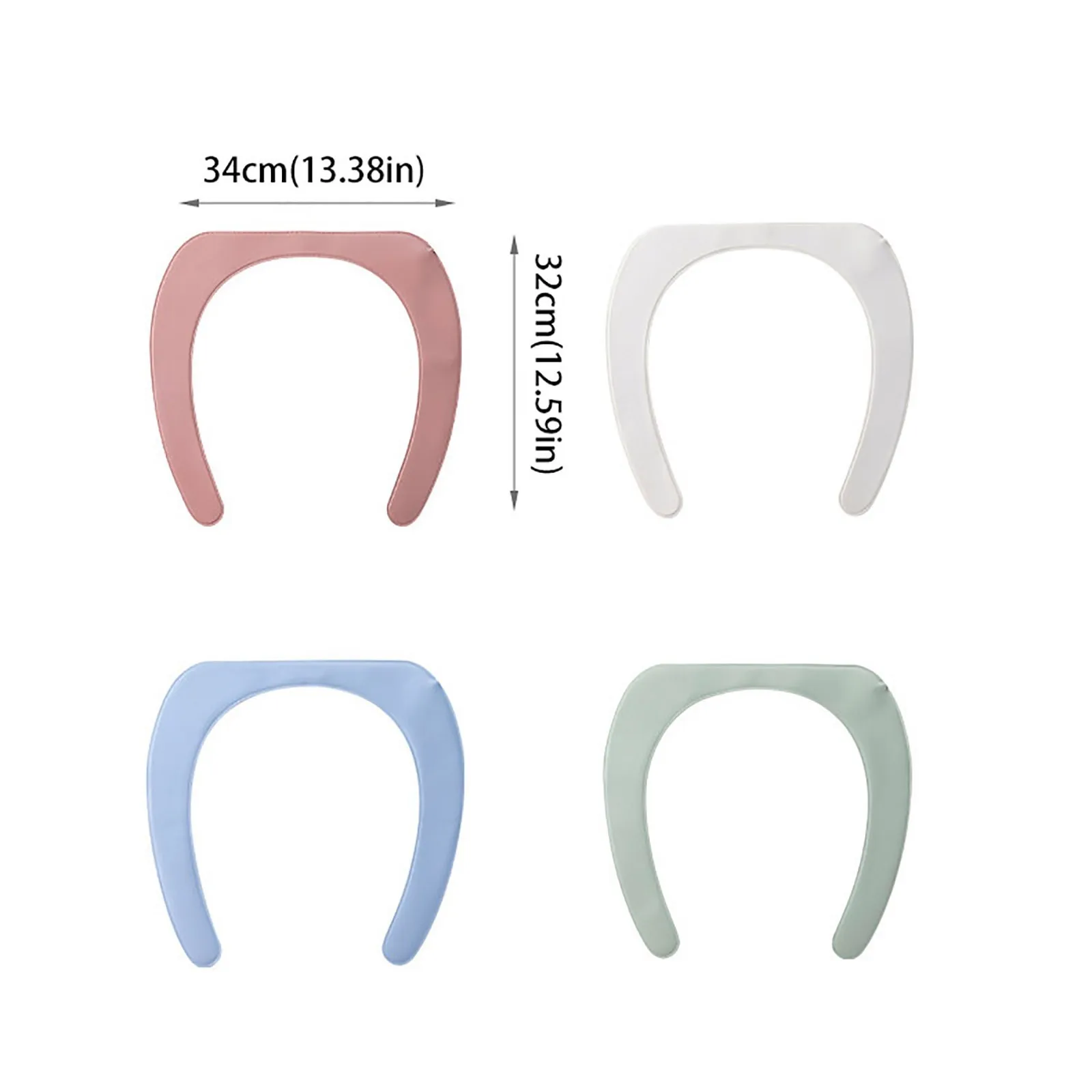 Toilet Cover Large Smart USB Heated Warmer Toilet Seat Cover Pad Constant Temperature Heating Seat Bathroom Carpet Mat