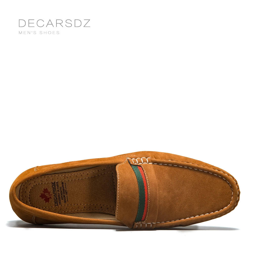 Zapatos de piel para hombre, zapatos planos suaves, cómodos, sin cordones,  informales, primavera y otoño, 2022