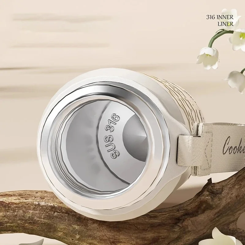 Stainless Steel Insulated Tea Cup with Strainer