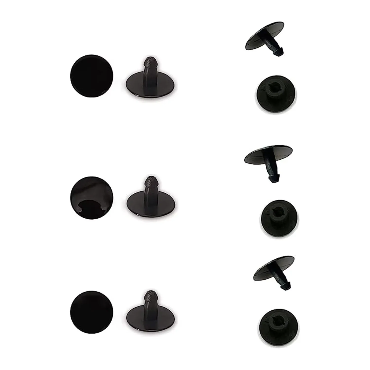 Metal Rivets 6 Sets Replacement for Clog Beach Shoe Strap 16mm Size Rivets Repair