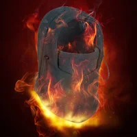 New Fashion Warm Cap Winter Men Women Hats Waterproof Thermal Fleece Balaclava Hat Hooded Neck Warmer Hiking Scarves Hats 3