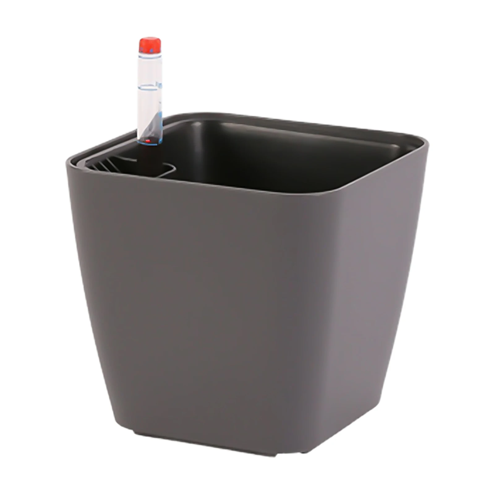 Self-Watering Indoor Planters with Water Level Indicators