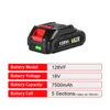 Larger Battery with Charger Lithium ion Rechargeable Replacement for Makita 18V Battery BL1850 BL1830 BL1860 Cordless Drills 2