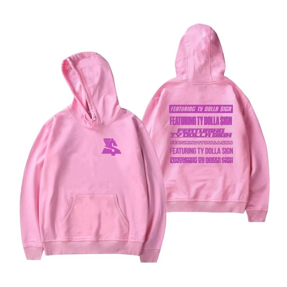 Moletom com capuz masculino e feminino, pulôver fashion, roupas de manga comprida, com Ty Dolla $ ign 2024
