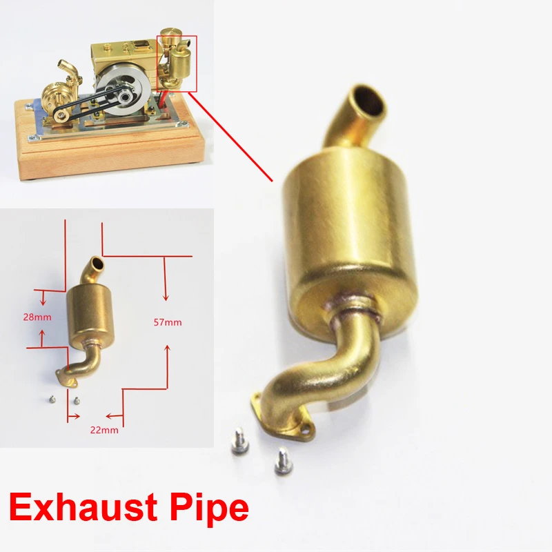 Exhaust Pipe Engine Model Accessories Chimney Silencer Pipe Is Suitable