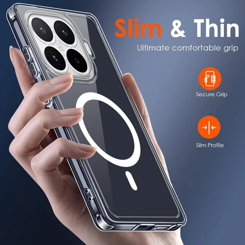 Magnetic Ultra-Thin Full Package Soft Phone Case