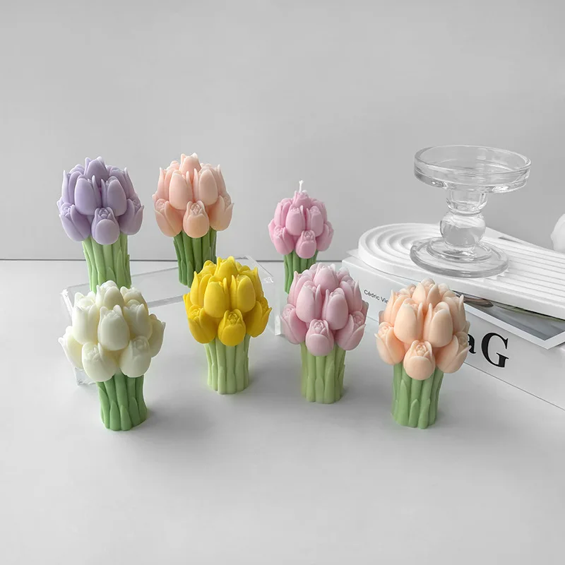 Tulip Bouquet Mold 6