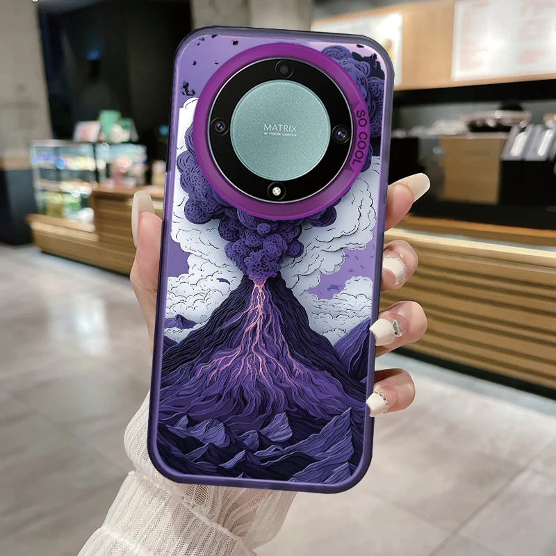 Snow Mountain Bumper Smartphone Case - Enhanced Protective Cover with Fun Design
