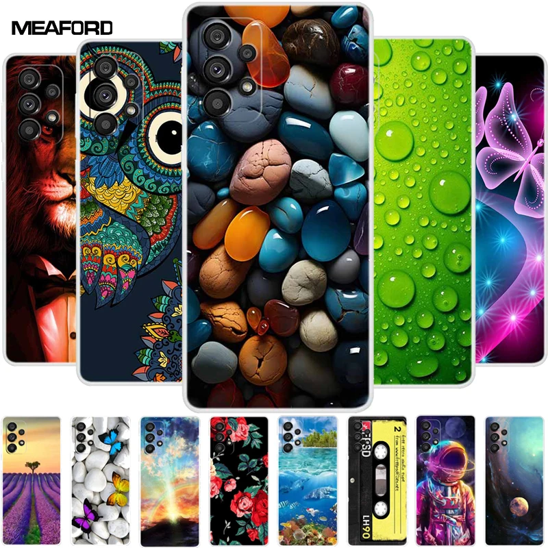 Per Samsung A73 5G Custodia A53 A33 5G Cover Morbida Trasparente In Silicone Tpu Per Samsung Galaxy A53 5G Custodia A73 Borsa Paraurti Trasparente