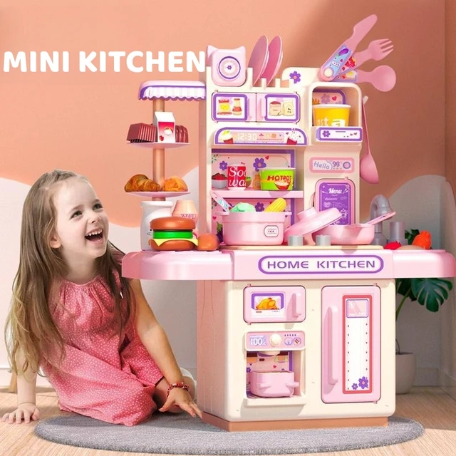 Mini Small Kitchen Real Cooking Full Set Mi Children's Real Version Set  Children's Internet Celebrity Kitchenware - AliExpress