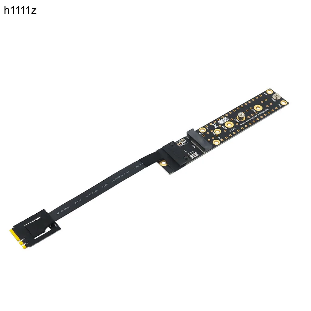 Переходник NGFF M.2 Key A/E папа-M.2 NVME Key M мама, переходник платы с кабелем, поддержка 2230 2242 2260 2280 M.2 NVME SSD