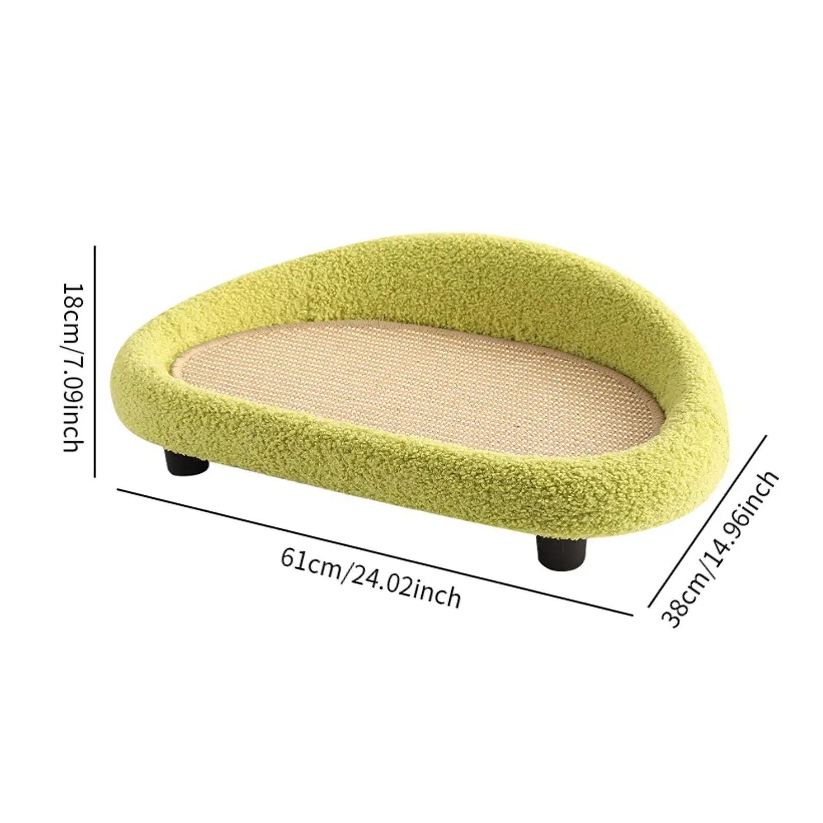 Lounge Cat Bed Cat Sofa Bed for Comfort and Support Small Cat Puppy