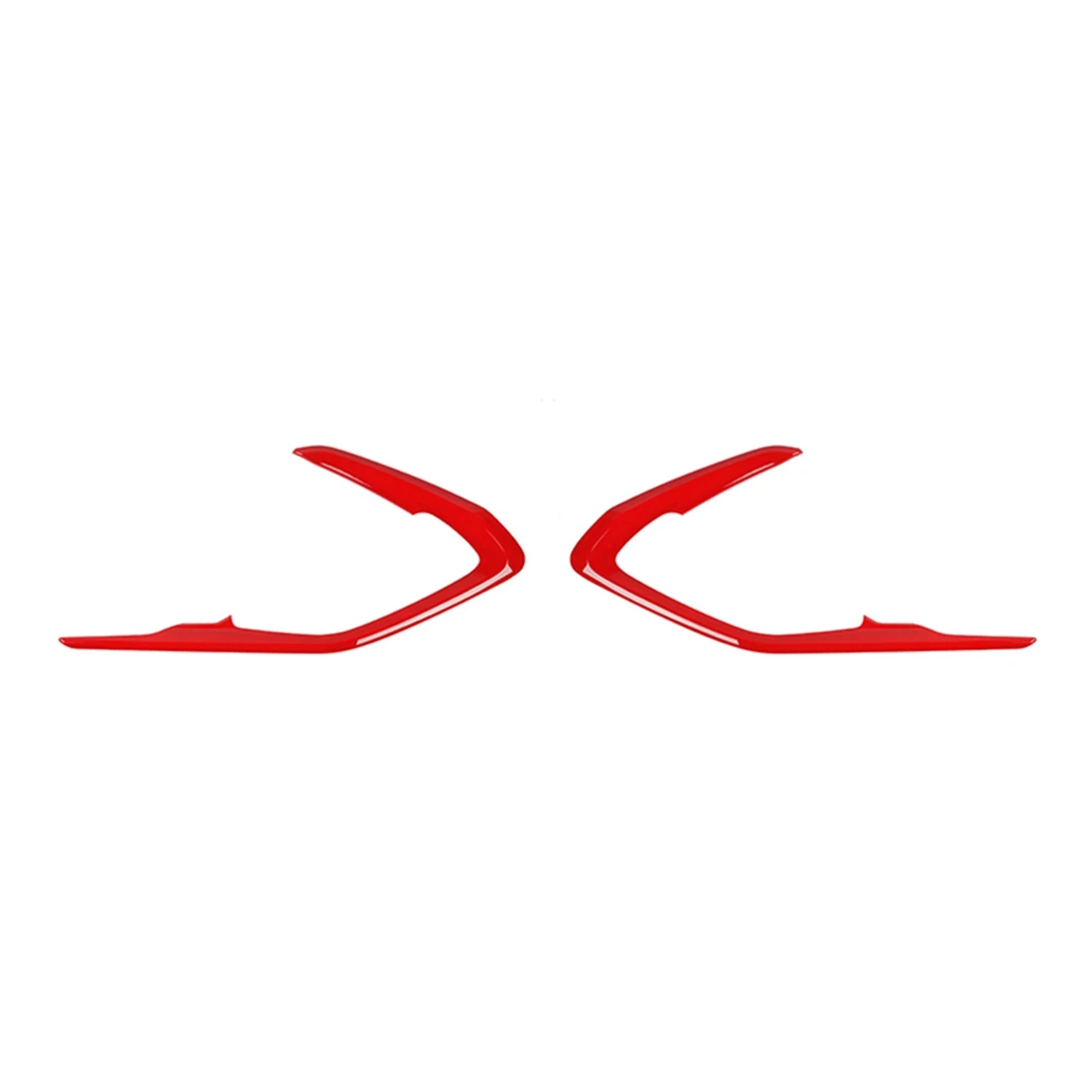 

Car Interior Door Decoration Cover Trim Stickers for Chevrolet Camaro 2016-2020 Accessories, ABS Red