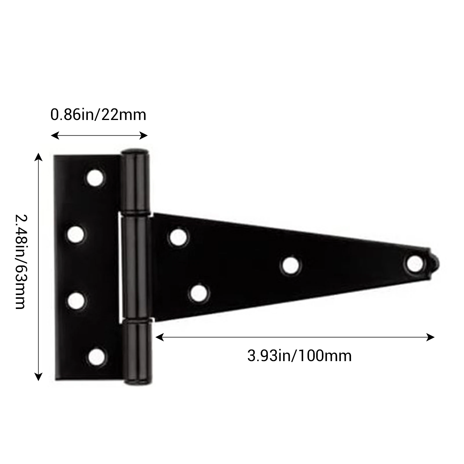 4 inch With Screws