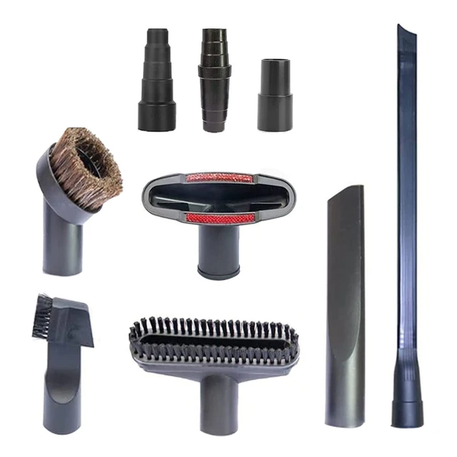 Mr. Nozzle Vac Tool Kit for Wet-Dry Shop Vacs - 12 ft. Hose