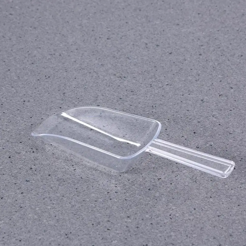 Mini Plastic Ice Shovel kitchen scoop Kitchen Tools Flour Food Shovels Measuring Ice Scoops Scoop Cream Candy 14cm N5W6