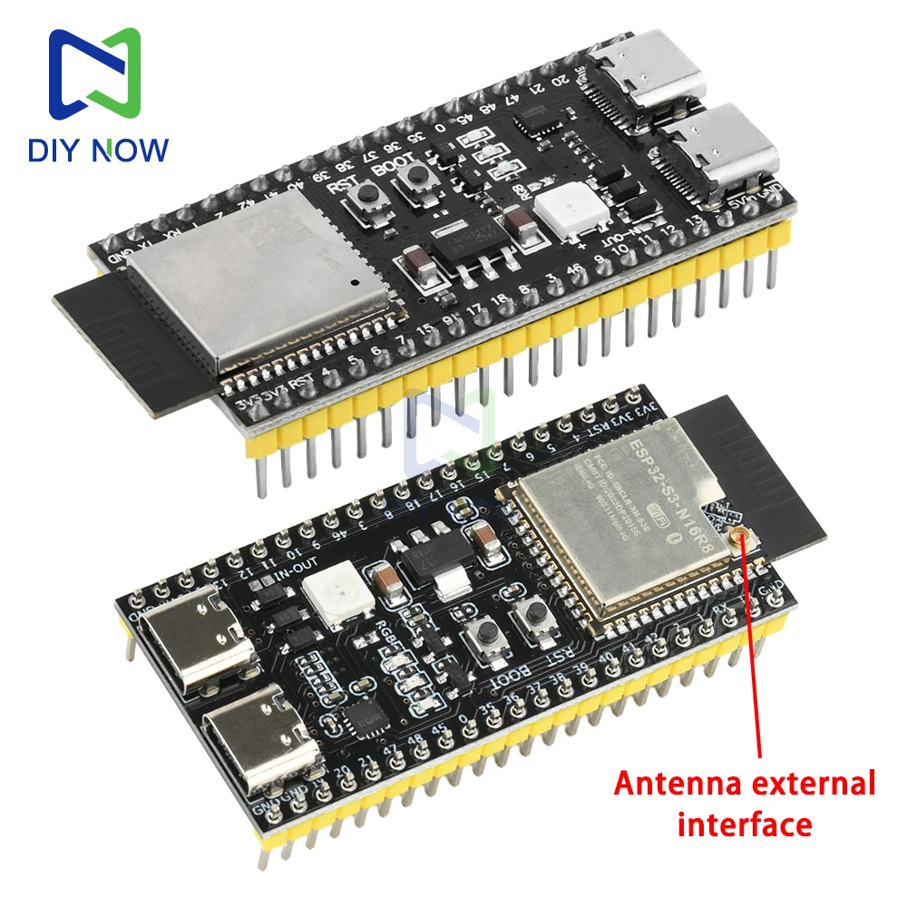 รูปสินค้า บอร์ดพัฒนา ESP32-S3 สำหรับโปรเจกต์ IoT และอุปกรณ์อัจฉริยะ