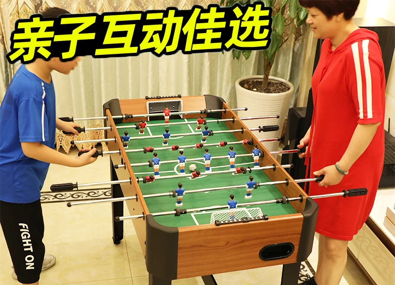 Table Soccer Table Kids Games Entertainment Hot Selling Soccer Table, Indoor Wooden Football Match