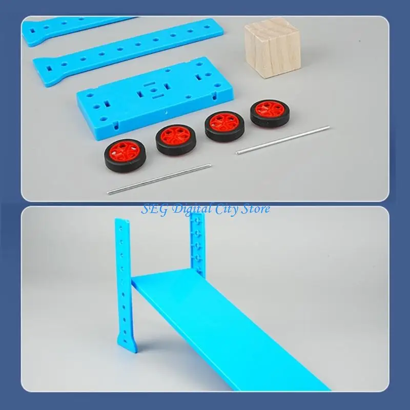 쉬운 조립과 안전성을 갖춘 물리학 교육의 경사면 충돌을 위한 U75B 다목적 역학 실험 세트
