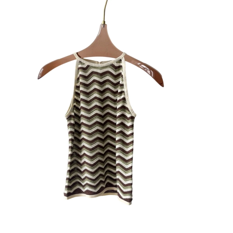 

Вязаные летние подтяжки для отпуска, стильные хлопковые топы высшего качества, бесплатная доставка