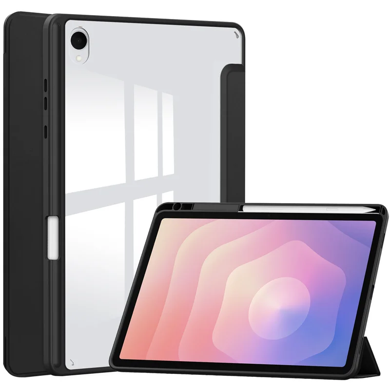 Enhanced Product Title:  
Premium Magnetic Acrylic Hard Back Case with Pen Holder
