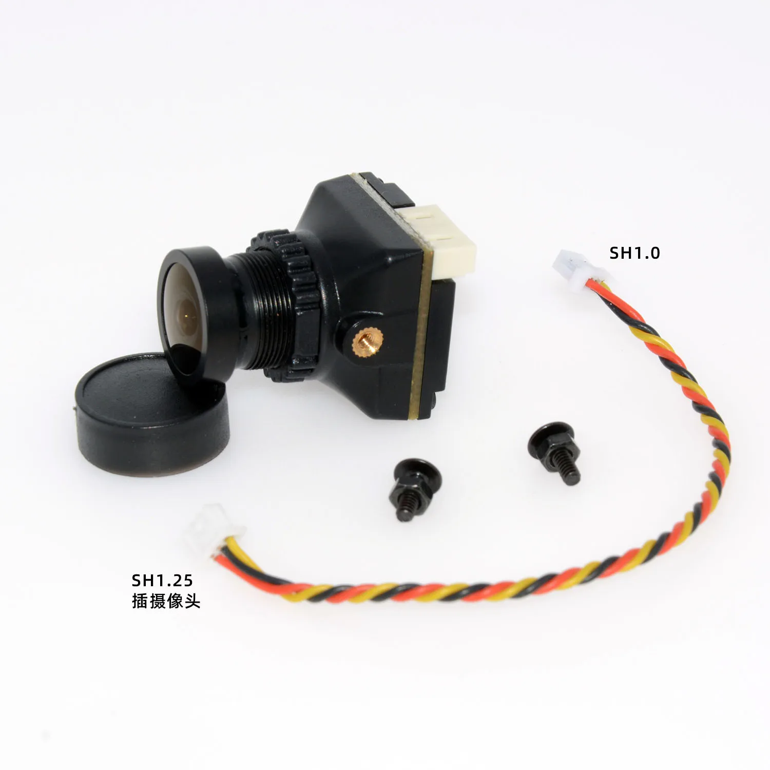 Caméra FPV 19mm Grand Angle 5.8G Analogique pour Drone