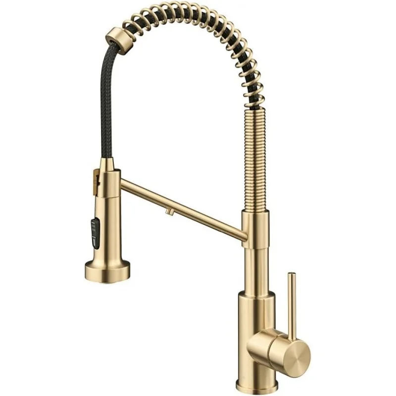 

Kraus KFF-1610SFACB Bolden 2-in-1 Commercial Style Pull-Down Single HandleKitchen Faucet for Reverse Osmosis or Water Fi
