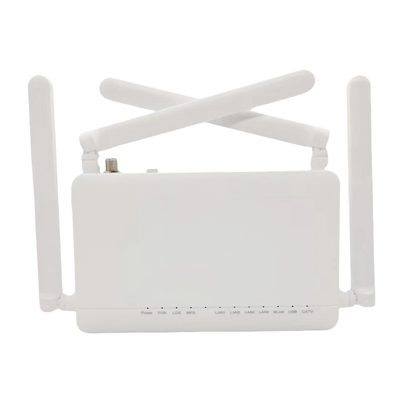 Dual band 2.4g, 5G, 4GE without voice port with catv and remote control, four antenna ultra stable network APC interface