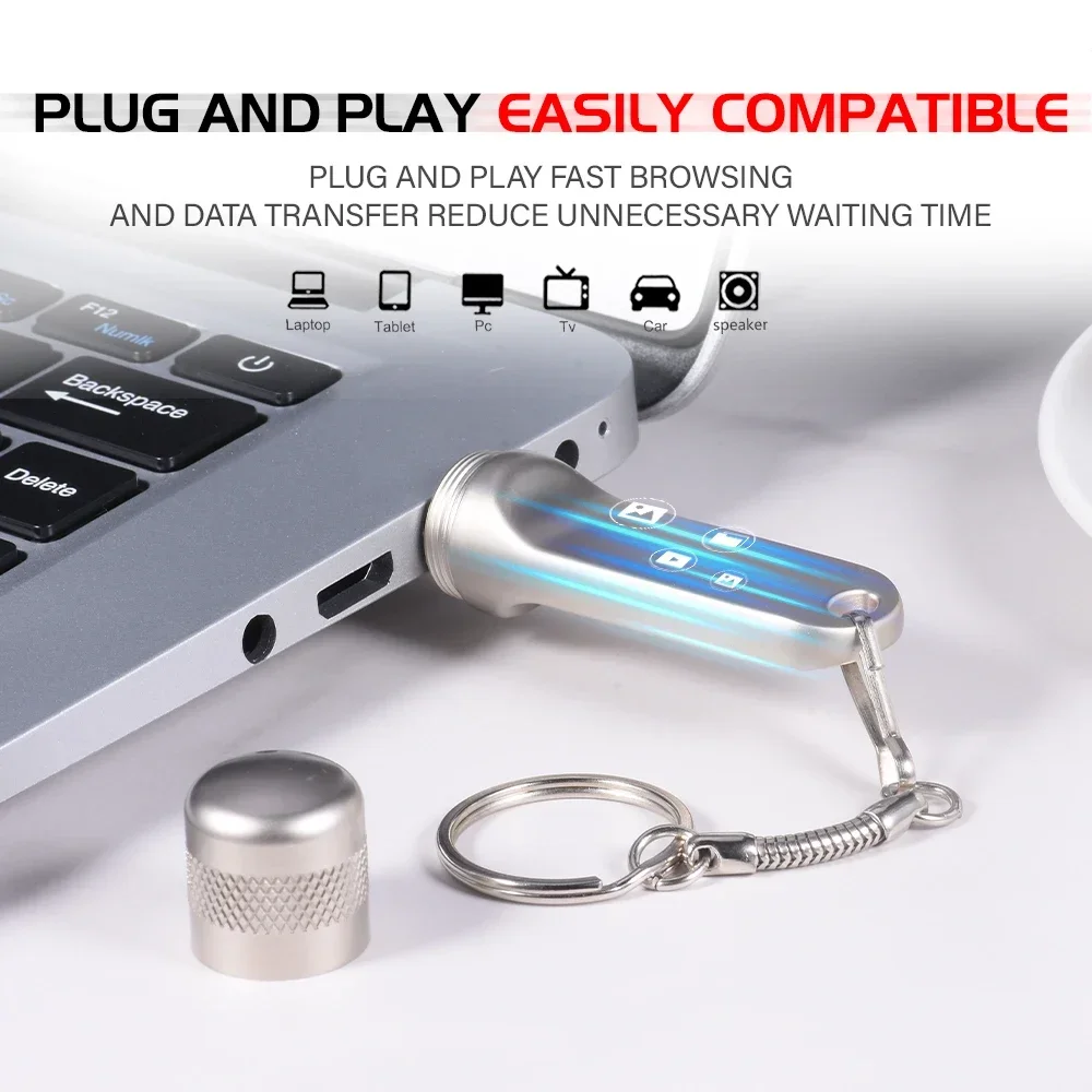 JASTER 마이크로폰 USB 3.0 플래시 드라이브 128GB 미니 메탈 메모리 스틱 64GB 골든 펜 드라이브 32GB 크리에이티브 선물 실버 펜드라이브 8G
