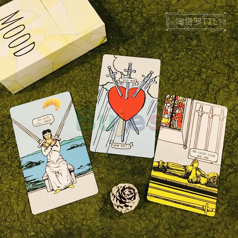 manifestation frø bunke Tarot Mood Deck First Edition, Fortune Telling Game For Indoors Family  Friends Party Board Game Cards - Notebook - AliExpress