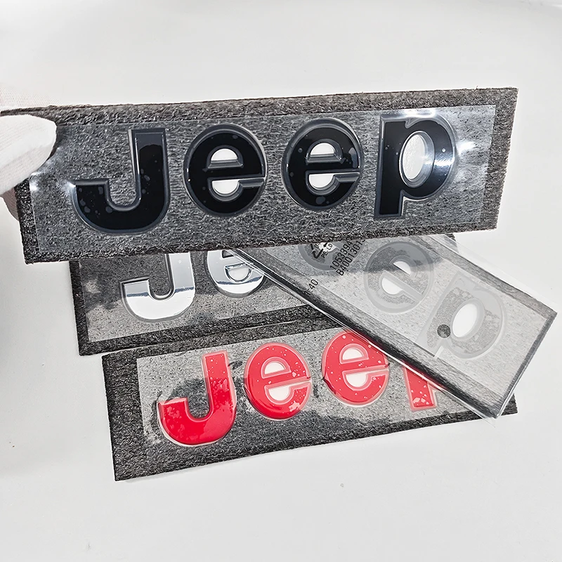 지프 그랜드 체로키 랭글러 레니게이드 패트리어트 리버티 컴패스용 자동차 앞 후드 엠블럼, 뒷 트렁크 사이드 배지 스티커 데칼