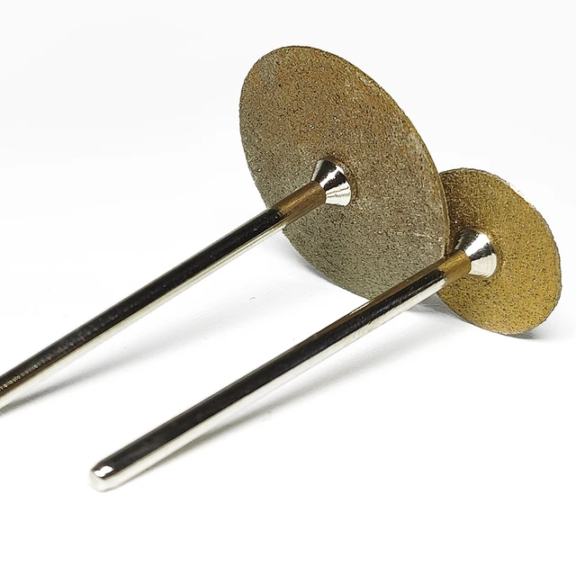 Disco A Grana Variabile Per Laboratorio Disco Ruota In Gomma Per Laboratorio Odontotecnico - Per Lucidatura Porcellana E Zirconia, Set 1 Pezzo Ruota Diamantata Per Porcellana - Foto 11